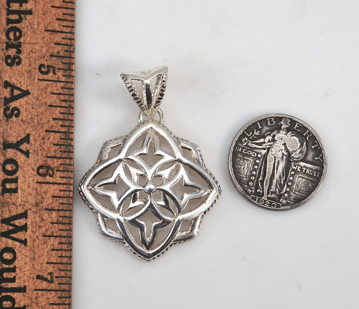 Milor 925 Italy Sterling Silver Snowflake Pendant