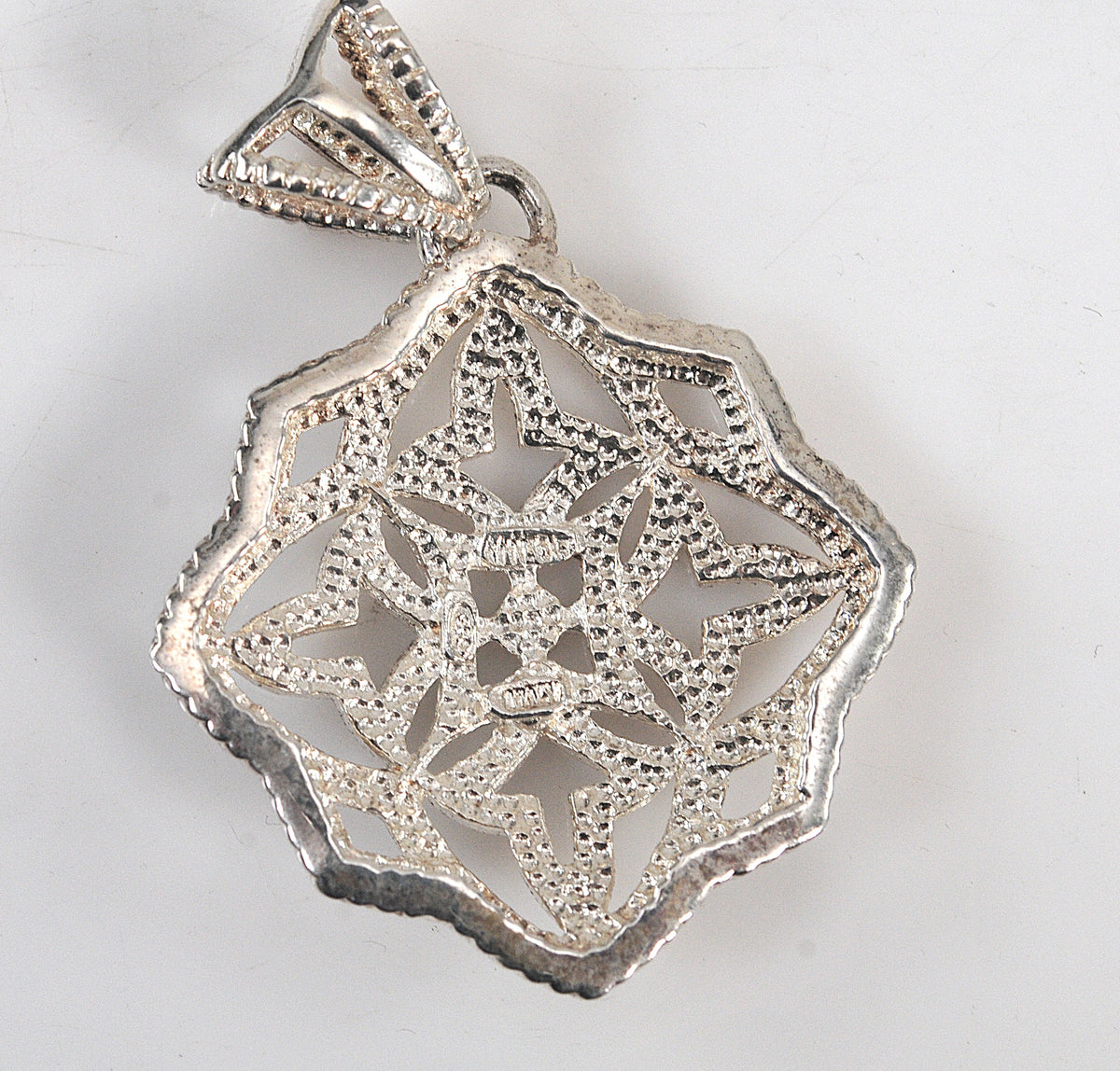 Milor 925 Italy Sterling Silver Snowflake Pendant