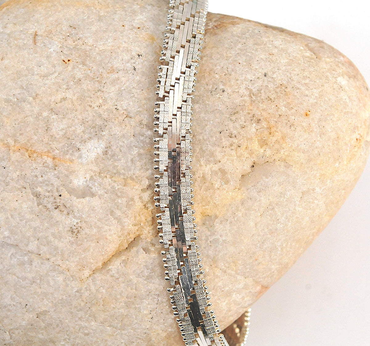 Sterling Silver 925 Italy Riccio Bracelet