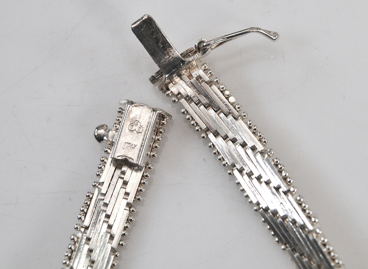 Sterling Silver 925 Italy Riccio Bracelet