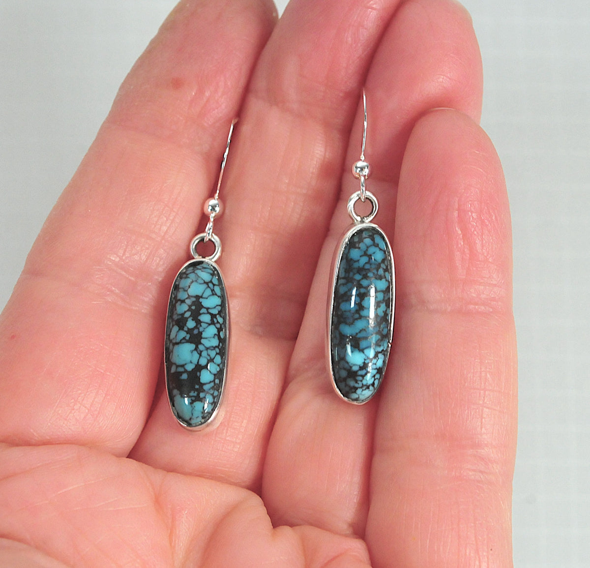 Sterling Silver Turquoise Earrings