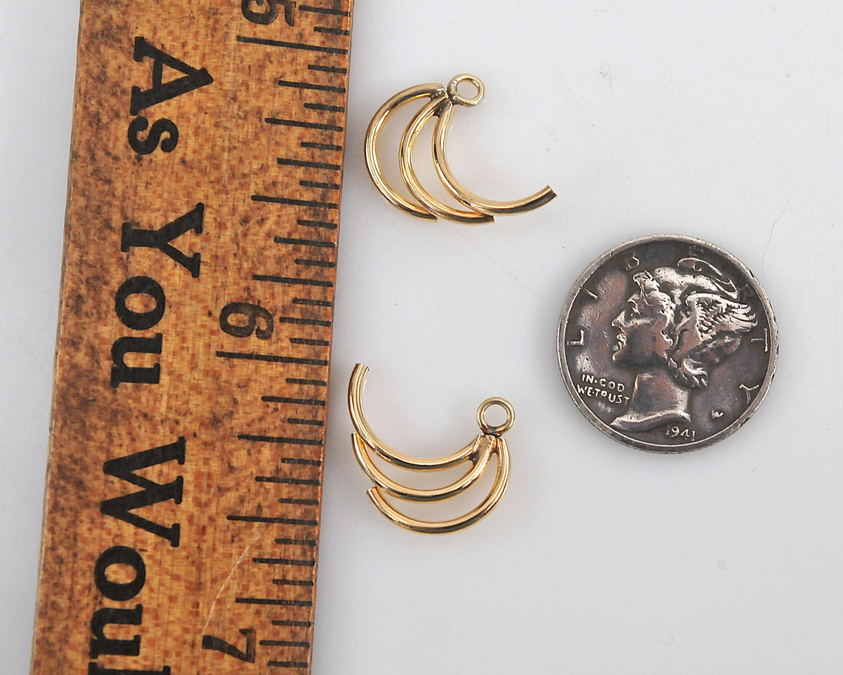 14K Gold Earring Jackets
