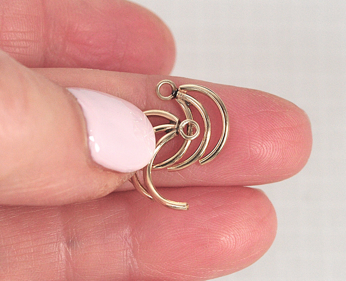 14K Gold Earring Jackets