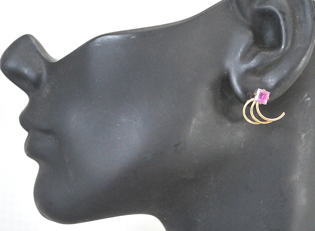 14K Gold Earring Jackets