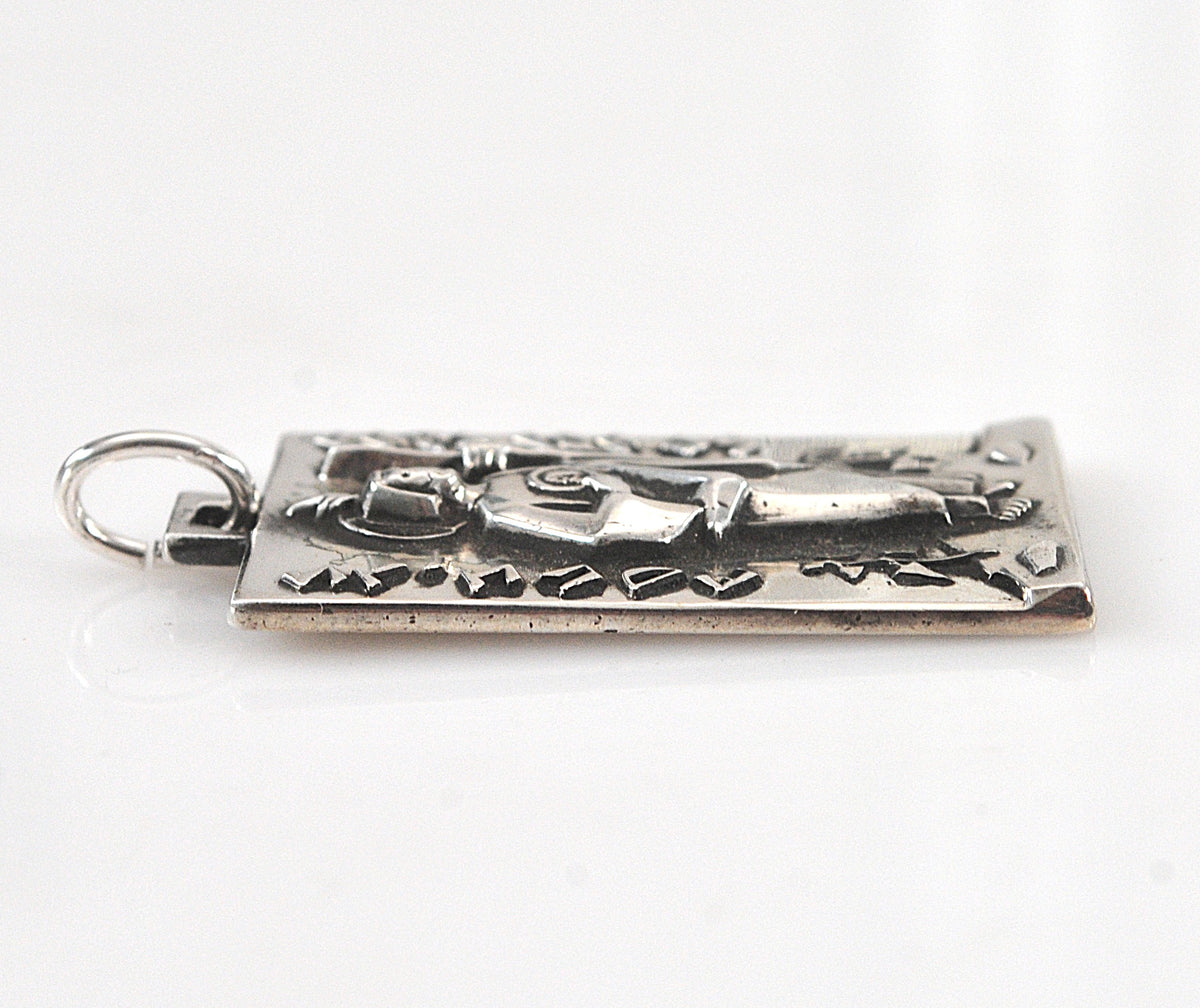 Vintage Creed Sterling Silver St. Jude Medal