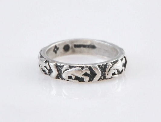 Sterling Silver Kokopelli Band Ring