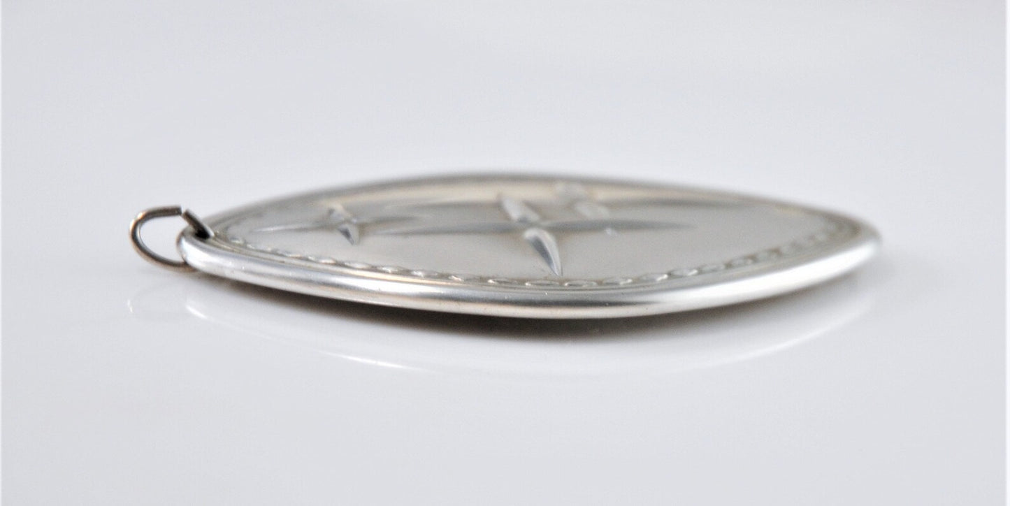 1974 Towle Sterling Silver Christmas Cross Ornament