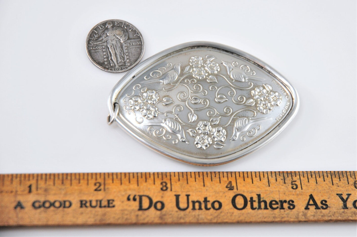 1974 Towle Sterling Silver Christmas Cross Ornament