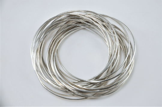 Silpada 21 Bangle Salute Sterling Silver Interlocking Bangle Bracelets